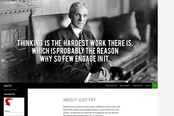 Site using Facebook Widget plugin