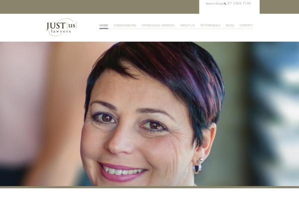 Vanguard theme site design template sample