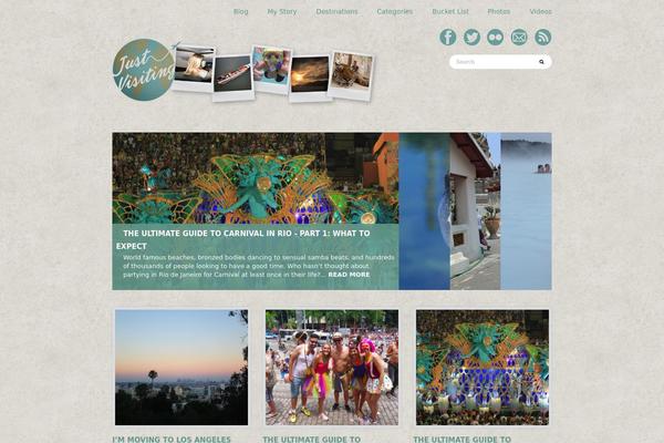 Leviathan theme site design template sample