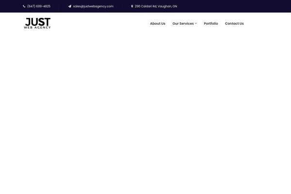 justwebagency.com site used Seoplan
