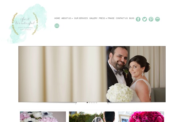 Evolution theme site design template sample