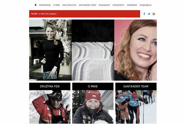 Olivia theme site design template sample
