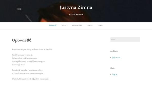 Gateway theme site design template sample