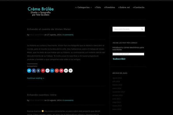 Truly Minimal theme site design template sample
