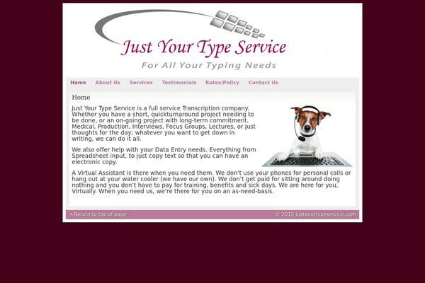 Lifestyle theme site design template sample