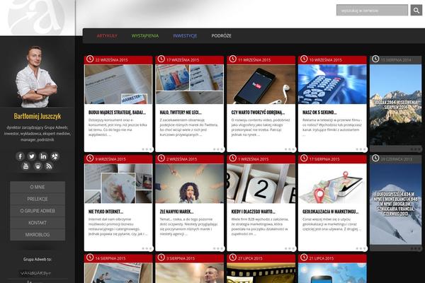Bj theme site design template sample