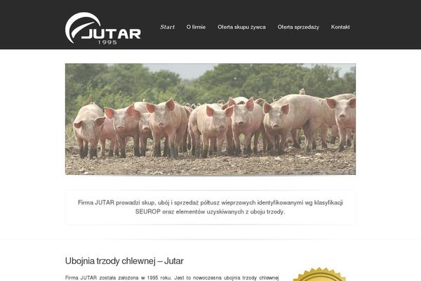Evolution theme site design template sample