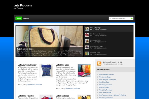 WP-Genius theme site design template sample