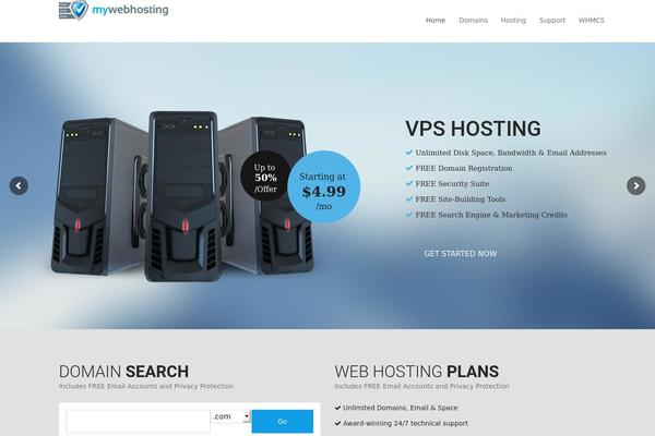 Foxuhost theme site design template sample