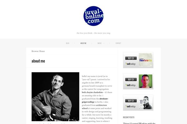 Cascade theme site design template sample