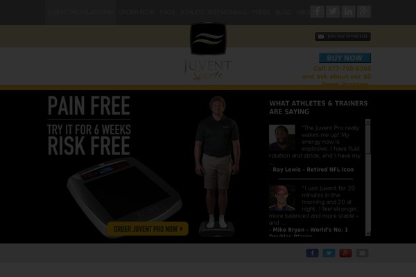 juventsports.com site used Juvent_wp_theme