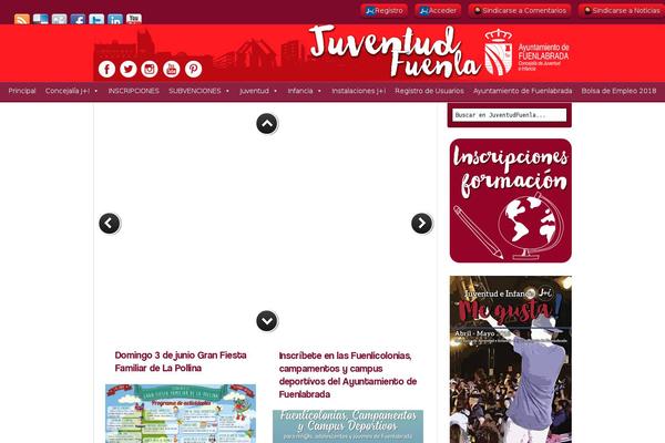 Site using SlideDeck 2 Lite Responsive Content Slider plugin