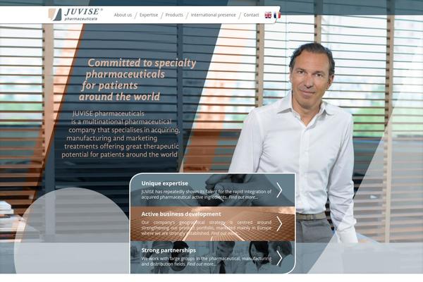 juvisepharmaceuticals.com site used Juvise_phar