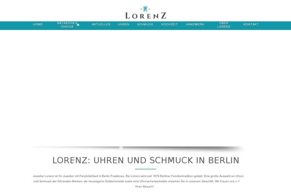 Terina theme site design template sample
