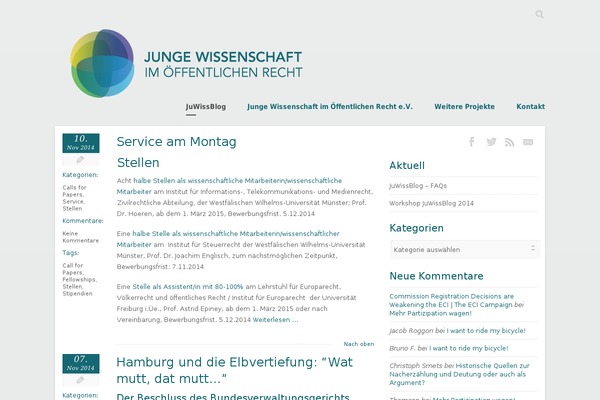 juwiss.de site used Terso