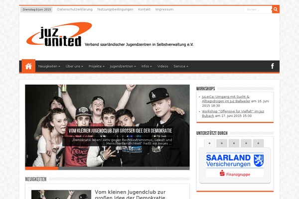 Sahifa theme site design template sample