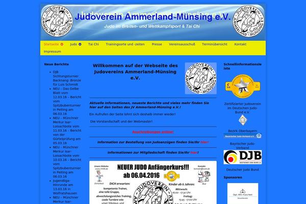 Inkblot theme site design template sample