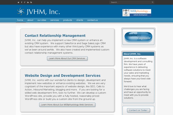 jvhm.com site used Webphysiology-base-serenity