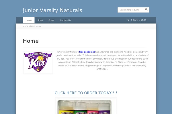 Wootique theme site design template sample