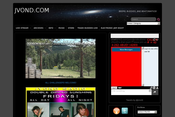 Site using HTML5 MP3 Player with Folder Feedburner Playlist Free plugin