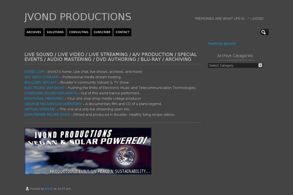 Suffusion-child theme site design template sample