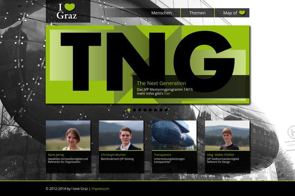 ilovegraz theme websites examples