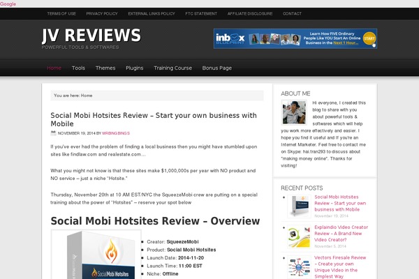Site using Digg Digg plugin