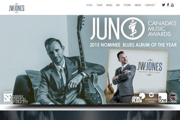 Music Club 1.4 theme site design template sample