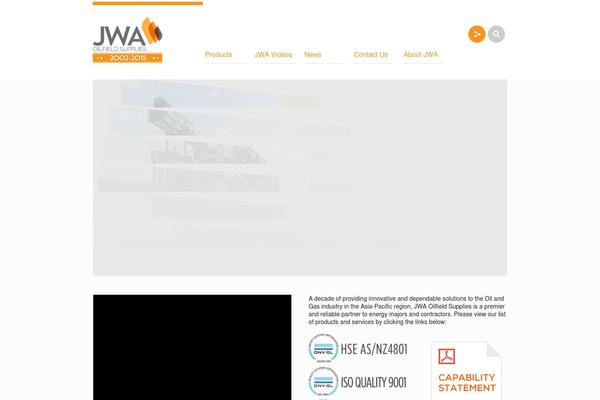 Industrial theme site design template sample