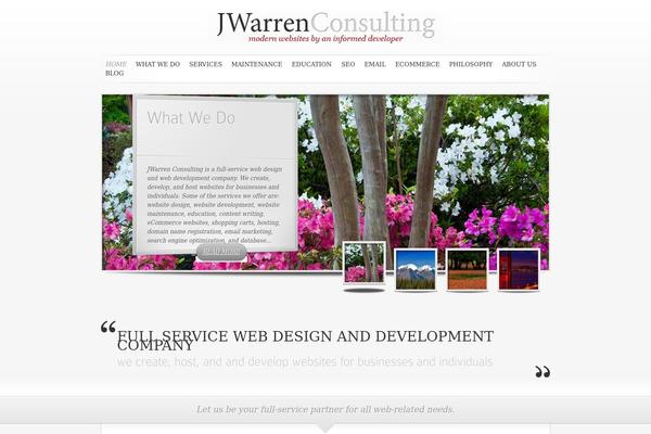 SimplePress theme site design template sample