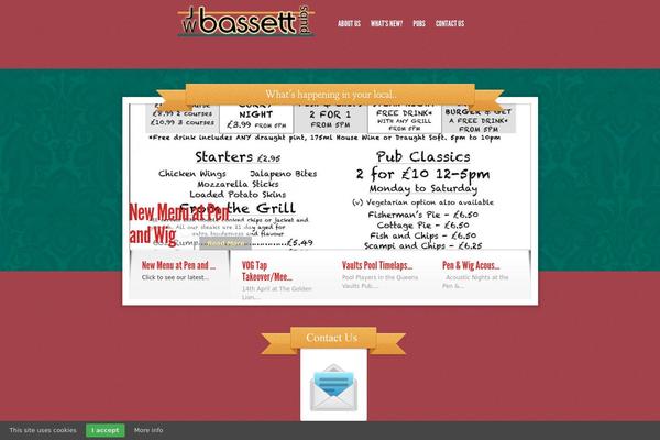 Sky theme site design template sample