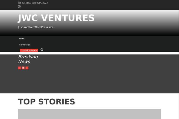 NewsCut theme site design template sample