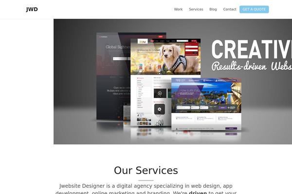 Omega theme site design template sample