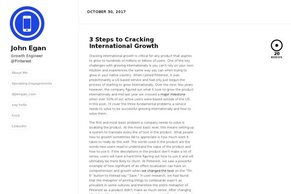 Svbtle theme site design template sample