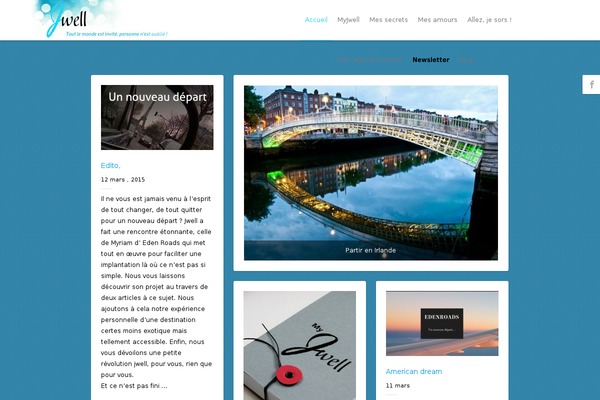 Blogphix theme site design template sample