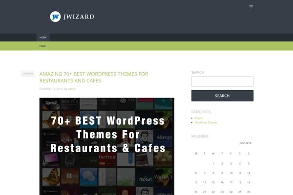 Squarecode-wp theme site design template sample