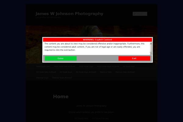 Site using Content Warning plugin