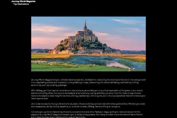 Trawell theme site design template sample