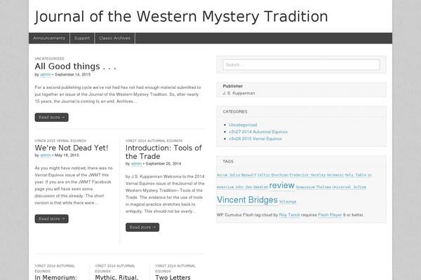 Site using WP-Cumulus plugin