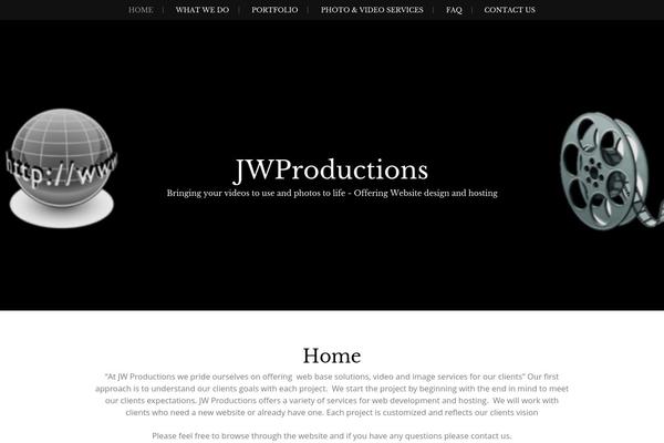 Landscape theme site design template sample