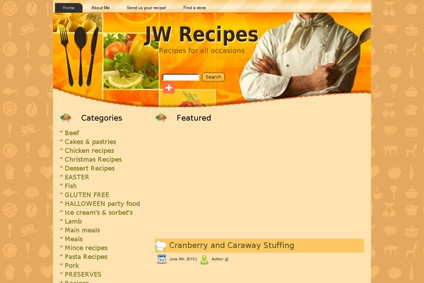 jwrecipes.com site used Thebestrecipes