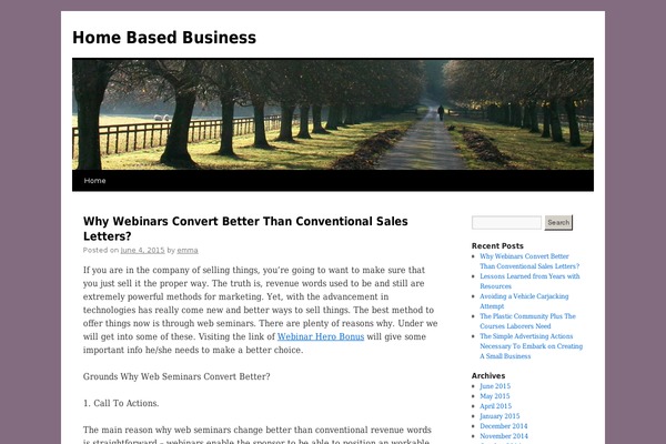 Living Journal theme site design template sample