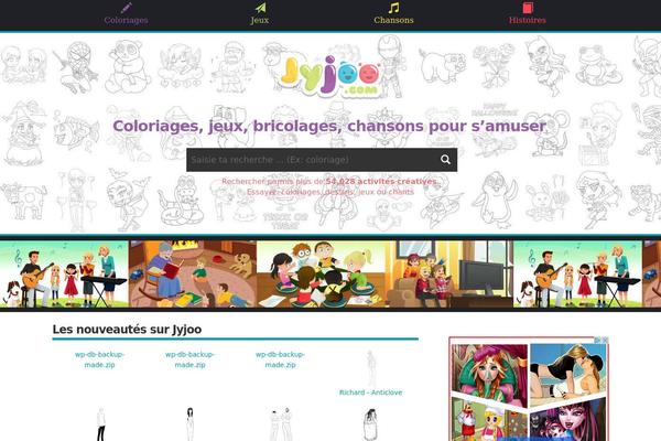 Site using BJ Lazy Load plugin