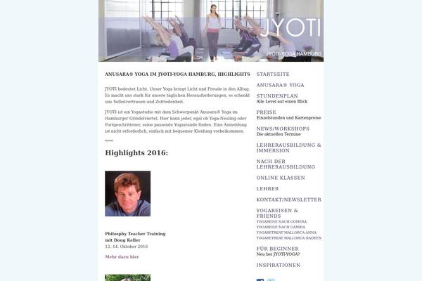 Site using Momoyoga-integration plugin