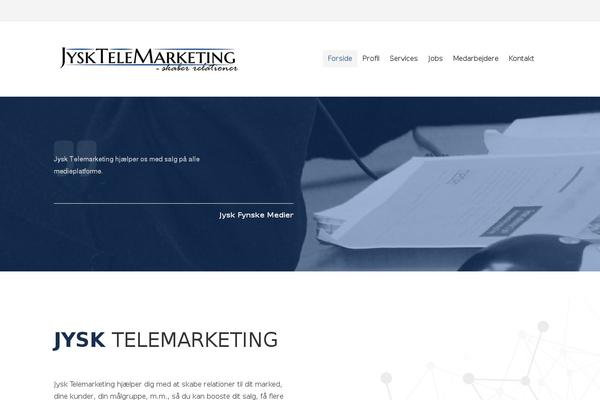 Atweb theme site design template sample