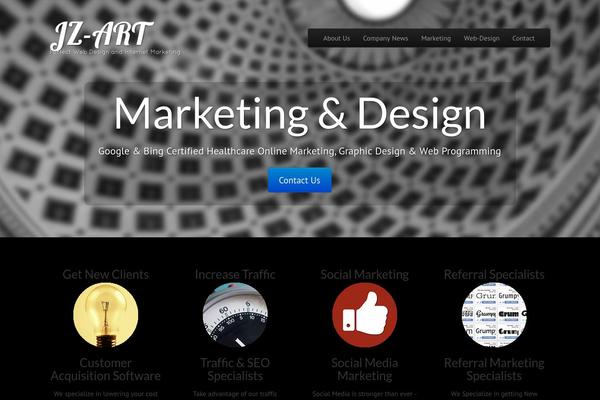 Tonic theme site design template sample