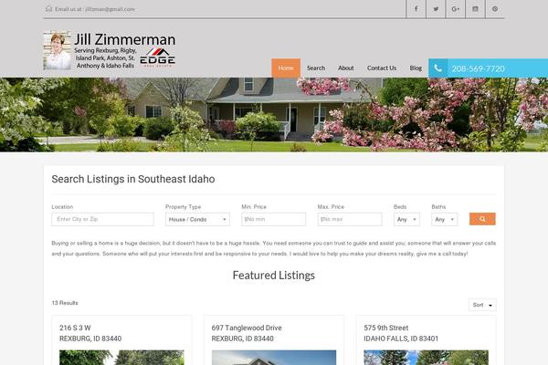 Site using Optima Express + MarketBoost IDX Plugin plugin