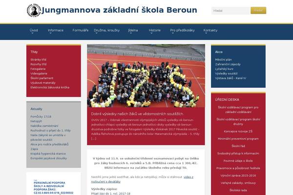 Academica Pro theme site design template sample