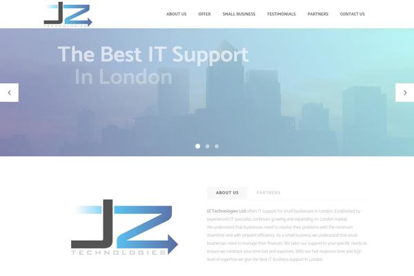 Arlo theme site design template sample