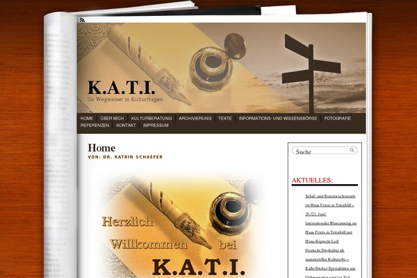 Fresh Ink Magazine theme site design template sample